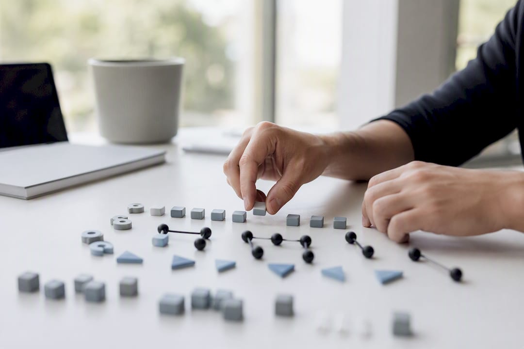 Hands sorting predictive model tokens