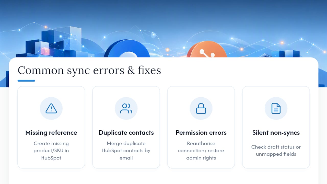 How do you handle sync errors when they happen? — overview diagram